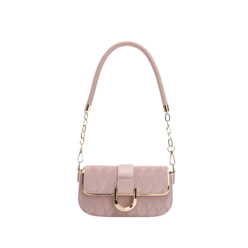 Minimalist Rhombus Crossbody – Elegant Microfiber Shoulder Bag with Chain Strap Velt UK | SALE