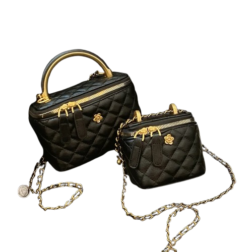 Elegant Women's Crossbody Bag - High-End Diamond Grid Design - Velt UK | SALE