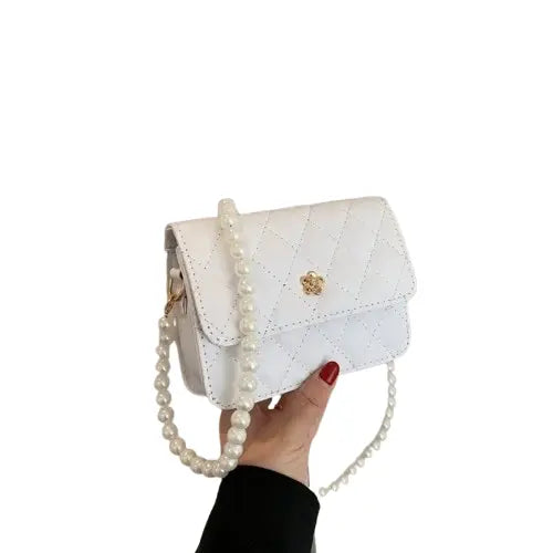 Chic Plaid Chain Crossbody Bag - Trendy & Versatile - Velt UK | SALE