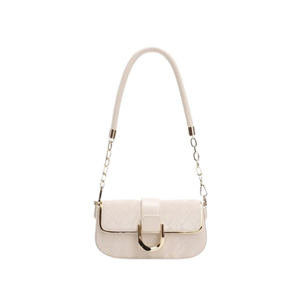 Minimalist Rhombus Crossbody – Elegant Microfiber Shoulder Bag with Chain Strap Velt UK | SALE