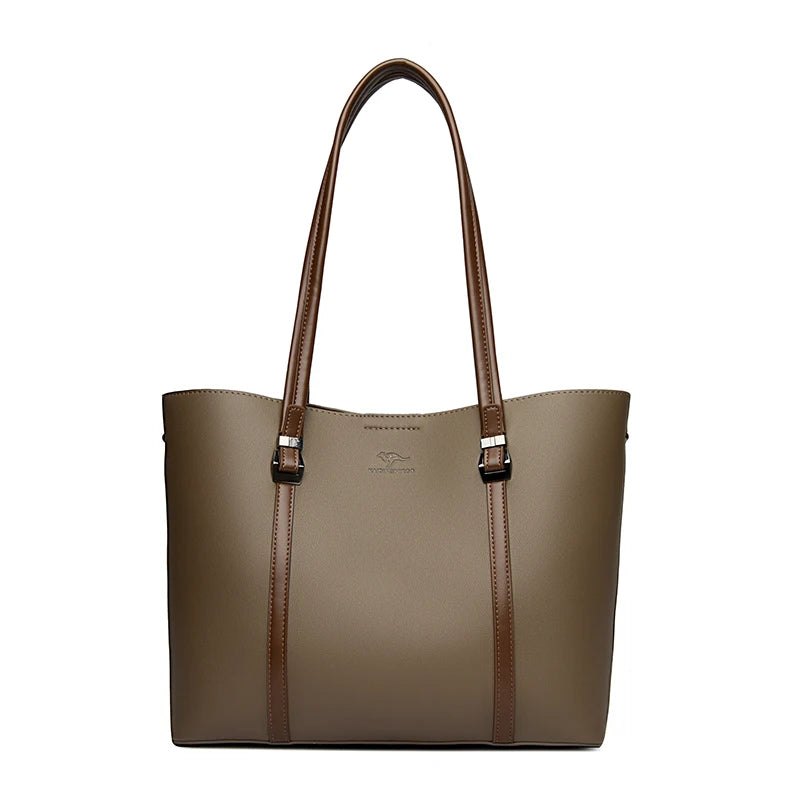 Large Capacity Shopping Bag for Daily Commuting Hand Bags Luxury Shoulder Bags High Quality Pu Leather Hnadbags Caual Tote Sac