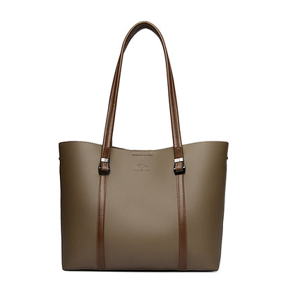Large Capacity Shopping Bag for Daily Commuting Hand Bags Luxury Shoulder Bags High Quality Pu Leather Hnadbags Caual Tote Sac