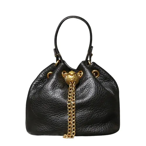 Elegant Leather Chain Bucket Bag for Women - Velt UK | SALE