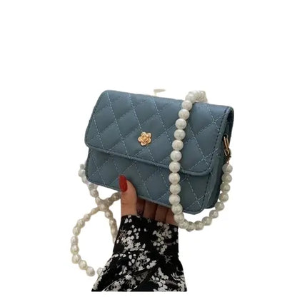 Chic Plaid Chain Crossbody Bag - Trendy & Versatile - Velt UK | SALE