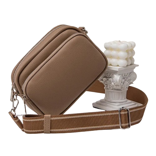 Elegant Lychee Pattern Crossbody Bag with Comfortable Strap - Velt UK | SALE