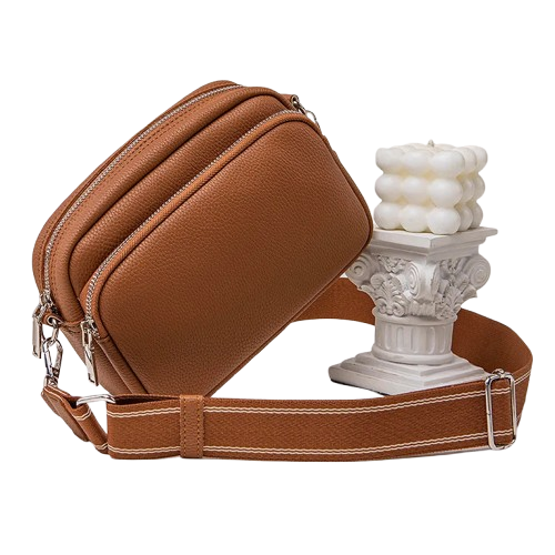 Elegant Lychee Pattern Crossbody Bag with Comfortable Strap - Velt UK | SALE