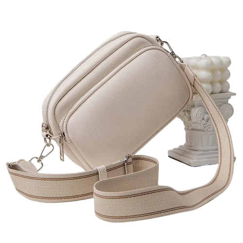 Elegant Lychee Pattern Crossbody Bag with Comfortable Strap - Velt UK | SALE