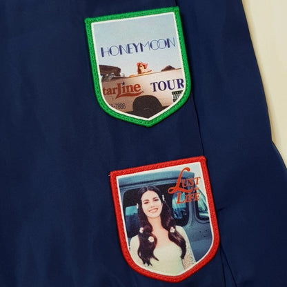 Lana Merch Commemorative LDR Racer Jackets 2025 Navy For Women And Men Racing Jacket With Patches Del Top Coat Reys Lady Clothes Velt UK | SALE