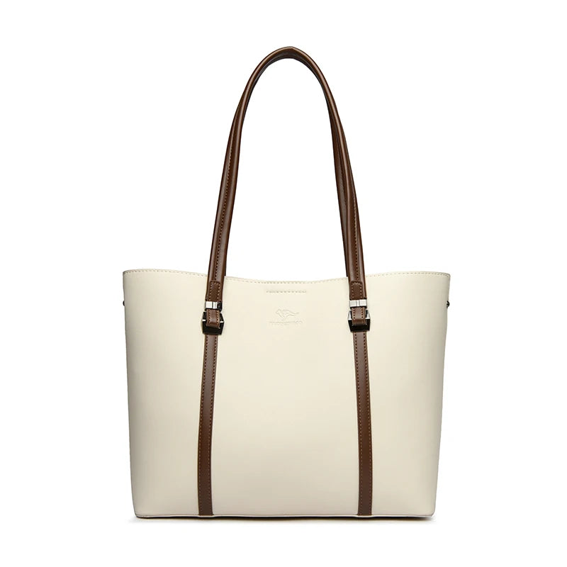 Large Capacity Shopping Bag for Daily Commuting Hand Bags Luxury Shoulder Bags High Quality Pu Leather Hnadbags Caual Tote Sac