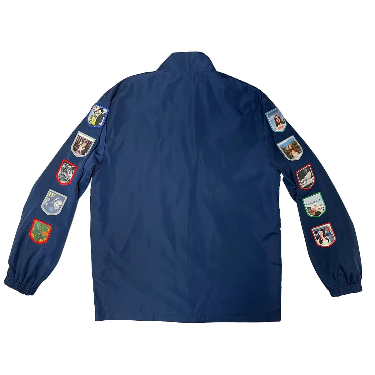 Lana Merch Commemorative LDR Racer Jackets 2025 Navy For Women And Men Racing Jacket With Patches Del Top Coat Reys Lady Clothes Velt UK | SALE